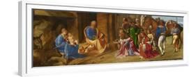 Adoration of the Magi, C.1490-Giorgione-Framed Premium Giclee Print