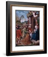 Adoration of the Magi, C.1505-Hugo van der Goes-Framed Giclee Print