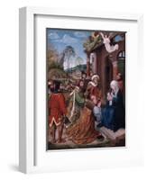 Adoration of the Magi, C.1505-Hugo van der Goes-Framed Giclee Print