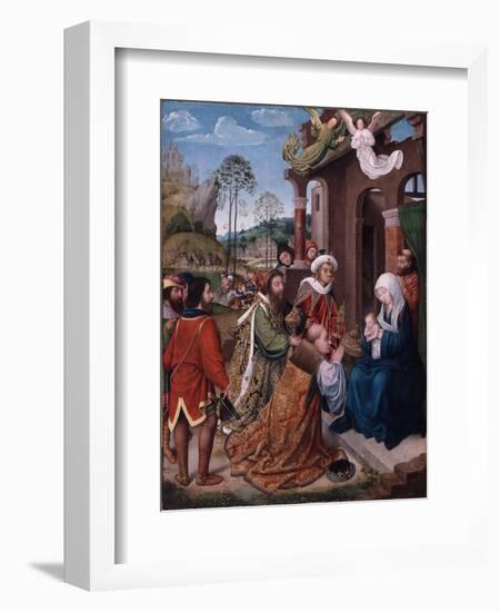 Adoration of the Magi, C.1505-Hugo van der Goes-Framed Giclee Print