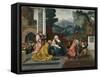 Adoration of the Magi, C.1519-Jan van Scorel-Framed Stretched Canvas