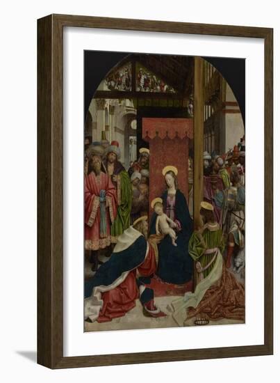 Adoration of the Magi, c.1520-Defendente Ferrari-Framed Giclee Print