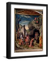 Adoration of the Magi - Central Panel, C. 1462-Andrea Mantegna-Framed Giclee Print