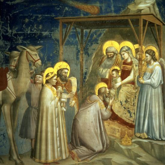 'Adoration of the Magi, circa 1305' Giclee Print - Giotto di Bondone ...