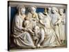 Adoration of the Magi, Detail from Predella of Last Judgment-Giovanni Della Robbia-Stretched Canvas