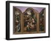 Adoration of the Magi, Epiphany Triptych, C.1540-Pieter Coecke van Aelst-Framed Giclee Print