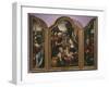 Adoration of the Magi, Epiphany Triptych, C.1540-Pieter Coecke van Aelst-Framed Giclee Print