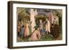 Adoration of the Magi, from the Predella of the Annunciation Altarpiece, c.1430-32-Fra Angelico-Framed Giclee Print