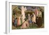 Adoration of the Magi, from the Predella of the Annunciation Altarpiece, c.1430-32-Fra Angelico-Framed Giclee Print