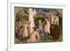 Adoration of the Magi, from the Predella of the Annunciation Altarpiece, c.1430-32-Fra Angelico-Framed Giclee Print