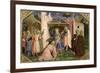 Adoration of the Magi, from the Predella of the Annunciation Altarpiece, c.1430-32-Fra Angelico-Framed Giclee Print