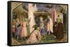 Adoration of the Magi, from the Predella of the Annunciation Altarpiece, c.1430-32-Fra Angelico-Framed Stretched Canvas