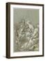 Adoration of the Magi (Ink and Chalk on Paper)-Federico Fiori Barocci or Baroccio-Framed Giclee Print