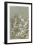 Adoration of the Magi (Ink and Chalk on Paper)-Federico Fiori Barocci or Baroccio-Framed Giclee Print