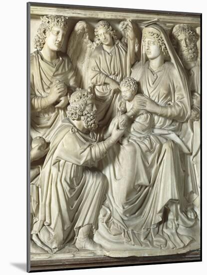 Adoration of the Magi, Panel from the Pulpit of the Baptistery of St John, 1255-1260-Nicola Pisano-Mounted Giclee Print