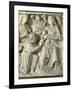 Adoration of the Magi, Panel from the Pulpit of the Baptistery of St John, 1255-1260-Nicola Pisano-Framed Giclee Print