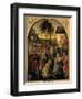 Adoration of the Magi, Unknown Umbrian Artist, c. 1490. Palazzo Pitti, Florence, Italy-Umbrian Artist-Framed Art Print
