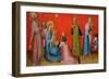 Adoration of the Magi with Saint Anthony Abbot, Ca 1400-null-Framed Giclee Print