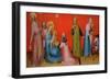 Adoration of the Magi with Saint Anthony Abbot, Ca 1400-null-Framed Giclee Print