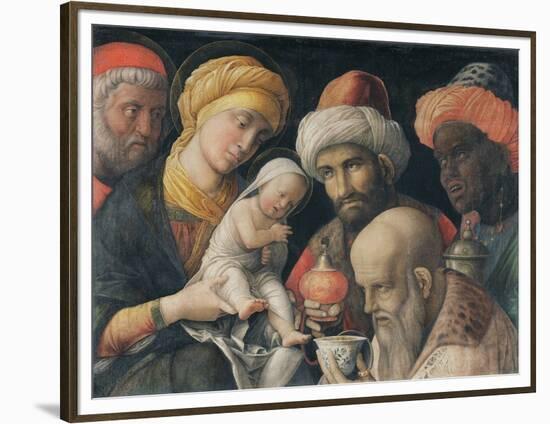 Adoration of the Magi-Andrea Mantegna-Framed Art Print