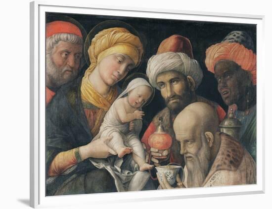 Adoration of the Magi-Andrea Mantegna-Framed Art Print