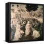 Adoration of the Magi-Leonardo da Vinci-Framed Stretched Canvas