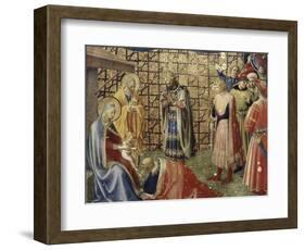 Adoration of the Magi-Fra Angelico-Framed Giclee Print