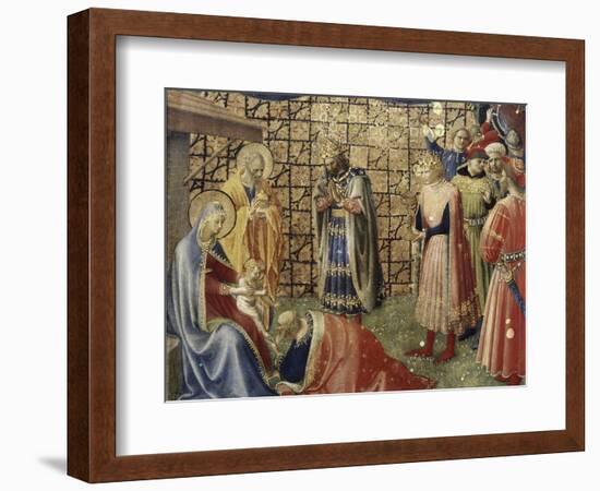 Adoration of the Magi-Fra Angelico-Framed Giclee Print