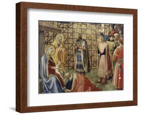 Adoration of the Magi-Fra Angelico-Framed Giclee Print