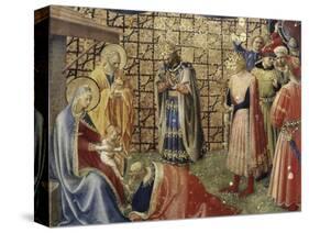 Adoration of the Magi-Fra Angelico-Stretched Canvas