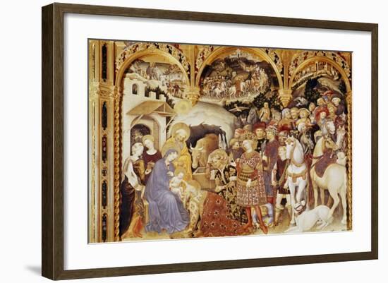 Adoration of the Magi-Gentile Da Fabriano-Framed Giclee Print