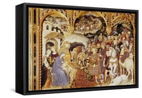 Adoration of the Magi-Gentile Da Fabriano-Framed Stretched Canvas