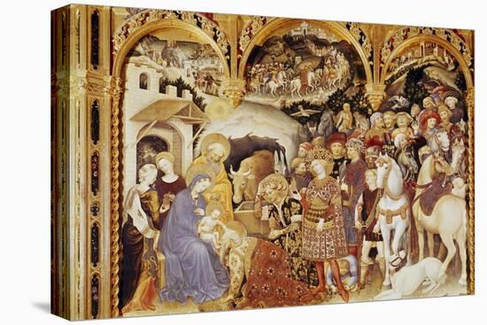 Adoration of the Magi-Gentile Da Fabriano-Stretched Canvas