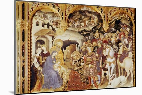 Adoration of the Magi-Gentile Da Fabriano-Mounted Giclee Print