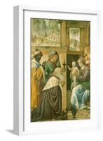 Adoration of the Magi-Bernardino Luini-Framed Giclee Print