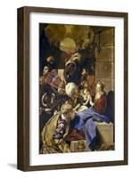 Adoration of the Magi-Juan Bautista Maino-Framed Art Print