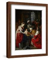 Adoration of the Magi-Peter Paul Rubens-Framed Giclee Print