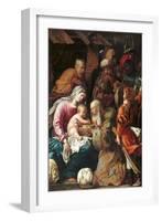 Adoration of the Magi-Luigi Miradori (Il Genovesino)-Framed Giclee Print