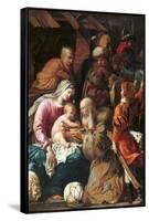 Adoration of the Magi-Luigi Miradori (Il Genovesino)-Framed Stretched Canvas