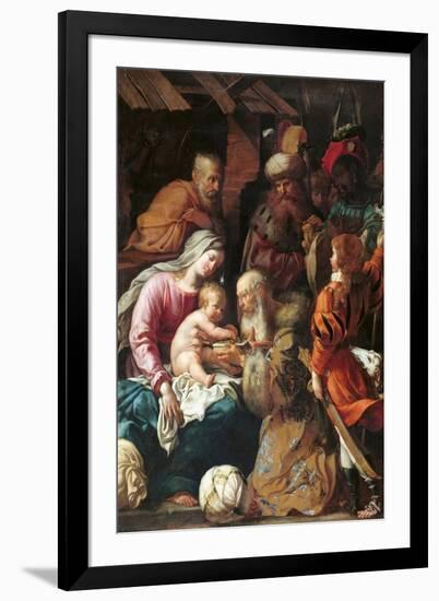 Adoration of the Magi-Luigi Miradori (Il Genovesino)-Framed Giclee Print