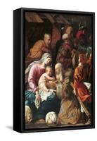 Adoration of the Magi-Luigi Miradori (Il Genovesino)-Framed Stretched Canvas