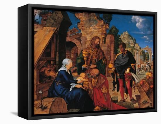 Adoration of the Magi-Albrecht Dürer-Framed Stretched Canvas