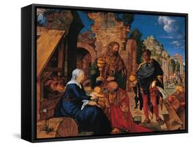 Adoration of the Magi-Albrecht Dürer-Framed Stretched Canvas