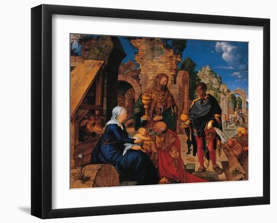 Adoration of the Magi-Albrecht Dürer-Framed Giclee Print