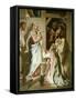 Adoration of the Magi-Heinrich Hofmann-Framed Stretched Canvas