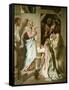 Adoration of the Magi-Heinrich Hofmann-Framed Stretched Canvas