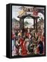 Adoration of the Magi-Domenico Ghirlandaio-Framed Stretched Canvas