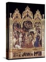 Adoration Of The Magi-Gentile Da Fabriano-Stretched Canvas