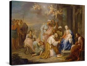 Adoration of the Magi-Franz Chistoph Jannek-Stretched Canvas