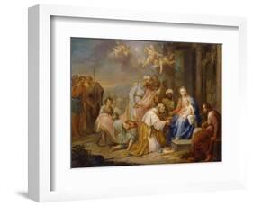 Adoration of the Magi-Franz Chistoph Jannek-Framed Giclee Print